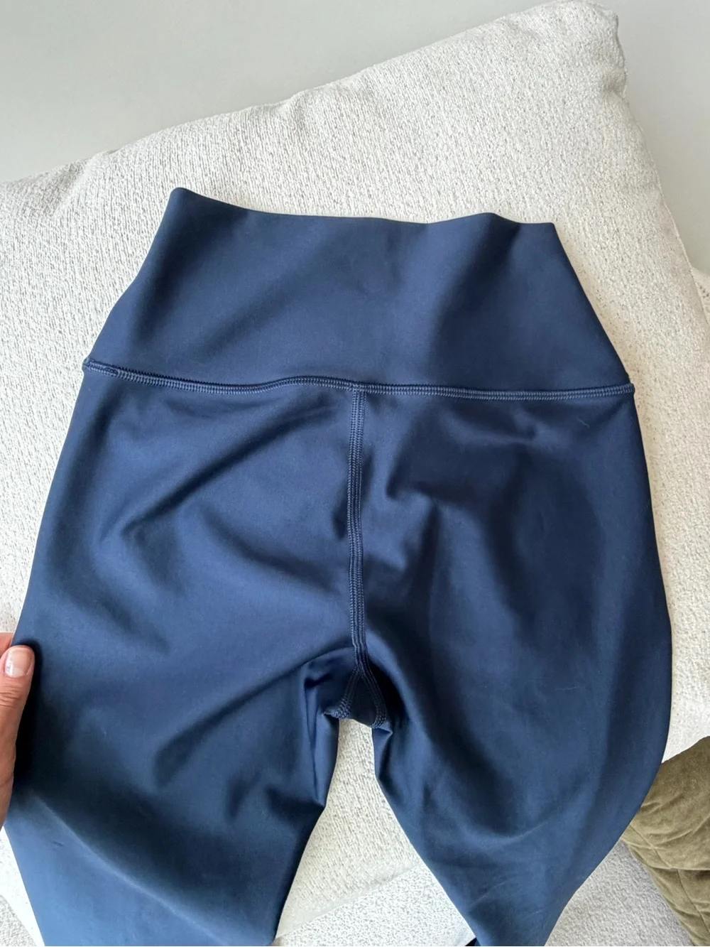 Alo Yoga Navy High-Waist Airlift Legging